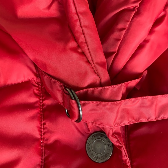 Part two - Red puffer coat - Picture 5 of 6